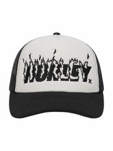 Hurley For Sale | Hurley x Travis Barker Flame Trucker Hat - Black/White