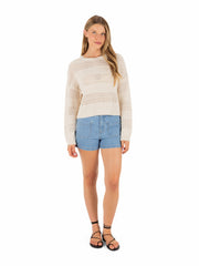Hurley Discount | Simple Times Sweater - Tofu