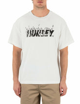 Hurley Onsale | Hurley x Travis Barker Hurley On Fire Short Sleeve Tee - White