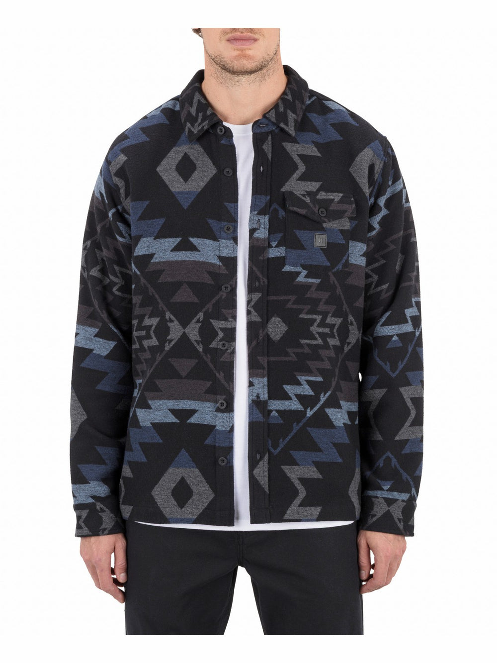 Hurley Onsale | Santa Cruz Jacquard Long Sleeve - Black