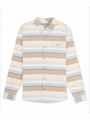 Hurley | Portland Stripe Stretch Flannel Long Sleeve - White