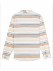 Hurley | Portland Stripe Stretch Flannel Long Sleeve - White