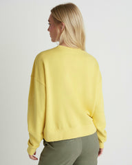 Hurley Discount | Living Peace Boxy Crew - Dandelion