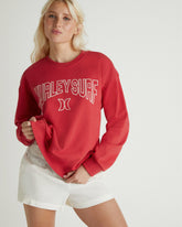 Hurley On Sale | Collegiate Crew - Rococco Red