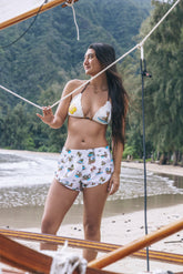 Hurley Discount | Island Time Triangle Tie Top - Island Time