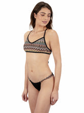 Hurley On Sale | Chevron Knit Cheeky Bikini Bottom - Black