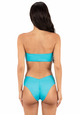 Hurley For Sale | Reversible Solid V Moderate Hiphugger Bottom - Surf Blue / Beach Glass