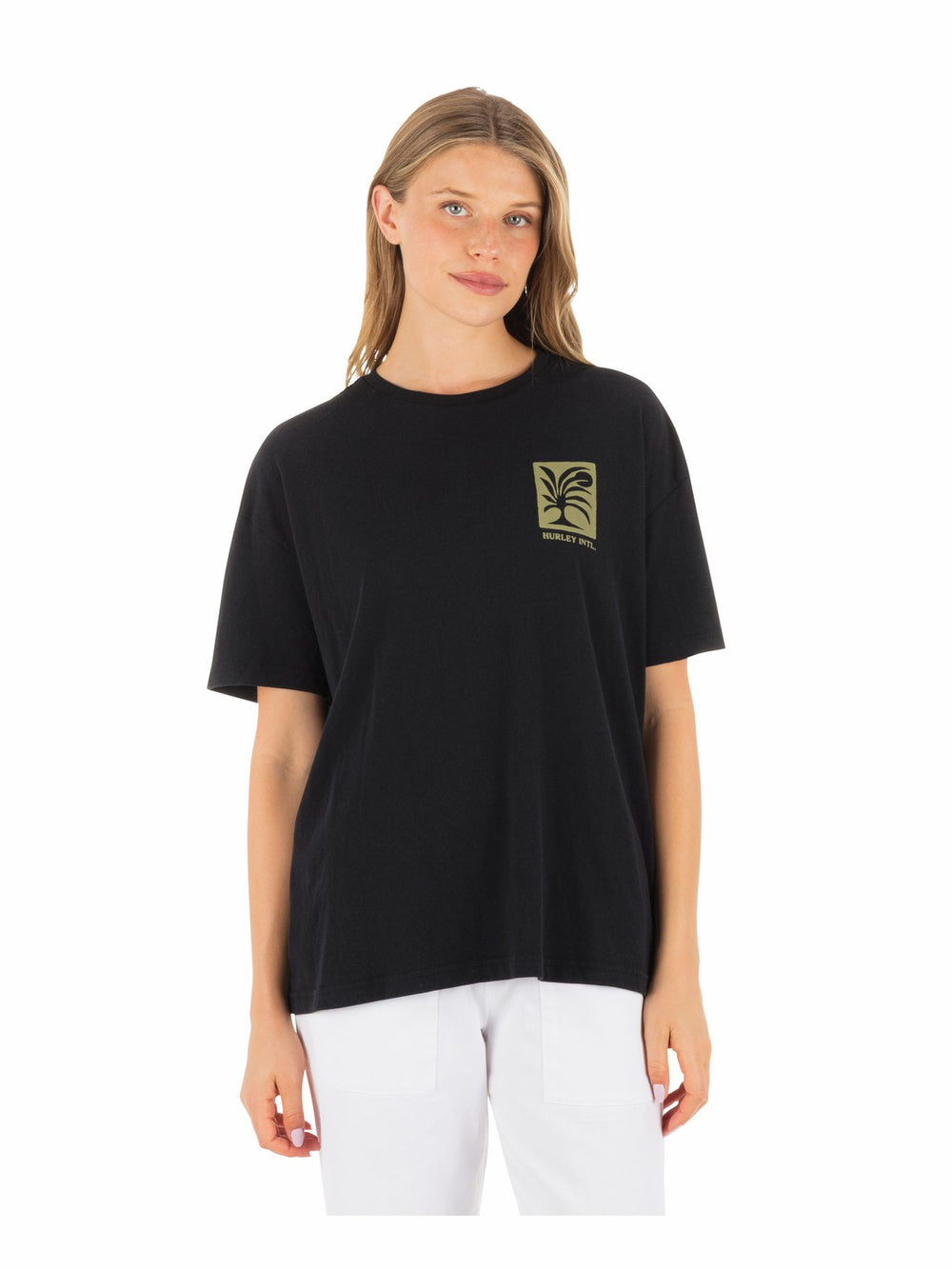 Hurley Discount | Duality Boyfriend Tee - Black