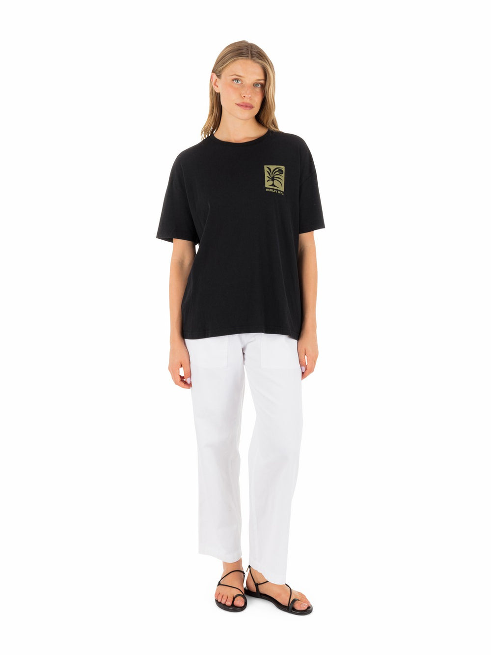 Hurley Discount | Duality Boyfriend Tee - Black