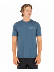 Hurley Discount | Hybrid UPF Short Sleeve - Grey Teal
