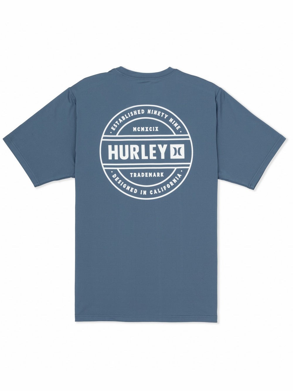 Hurley Discount | Hybrid UPF Short Sleeve - Grey Teal