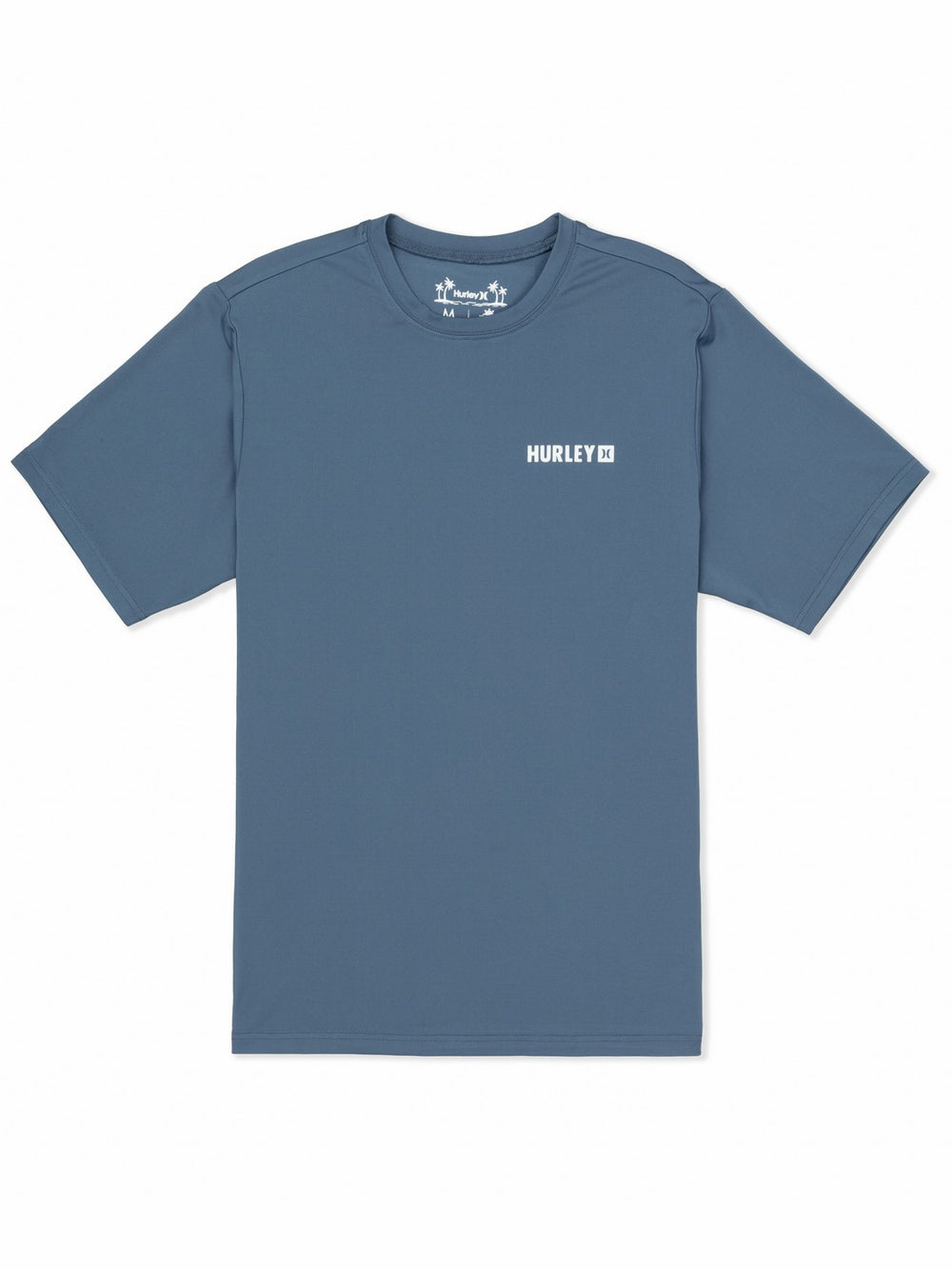 Hurley Discount | Hybrid UPF Short Sleeve - Grey Teal