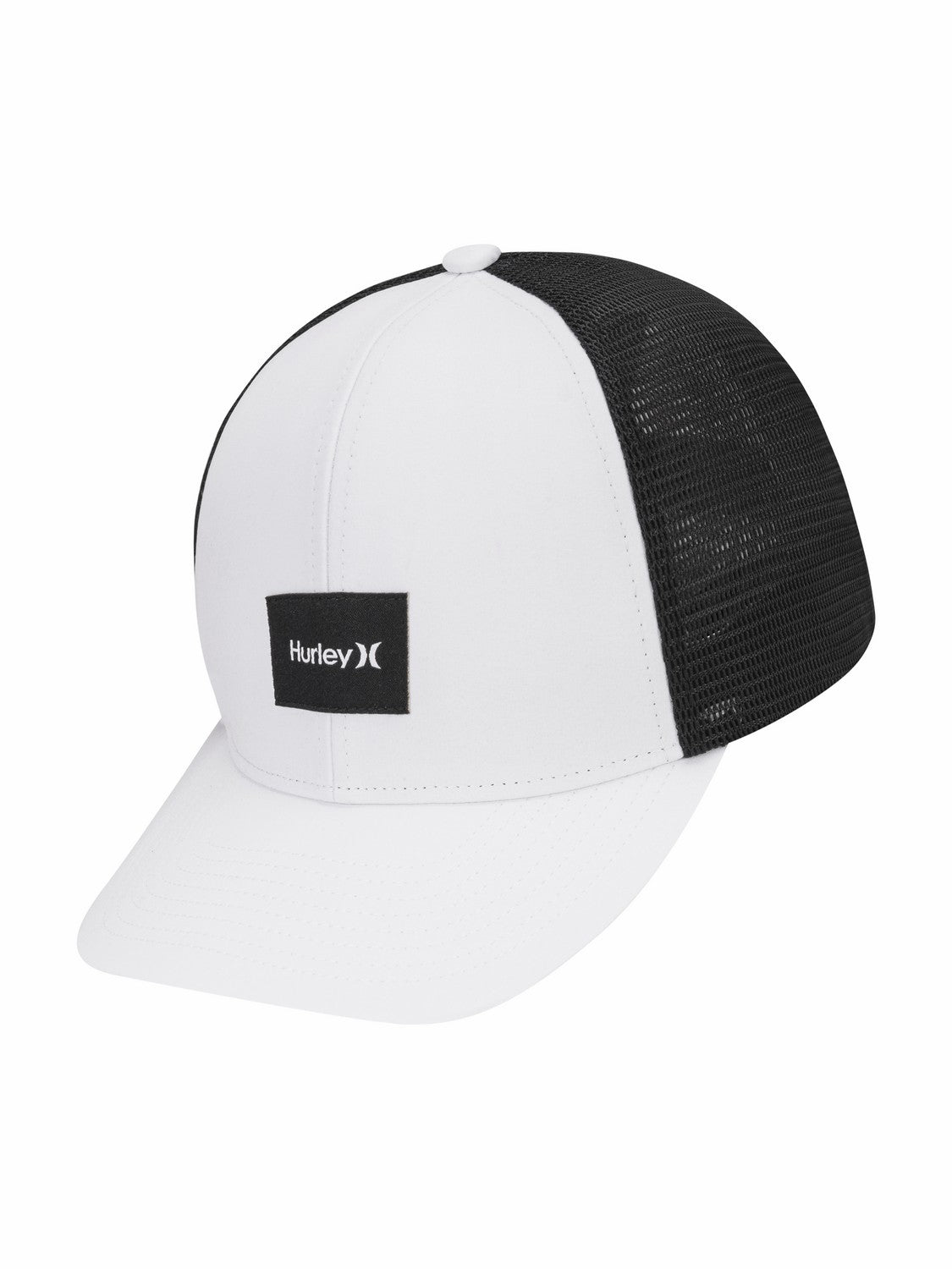 Hurley Discount | Warner Adjustable Trucker Hat - White/Black