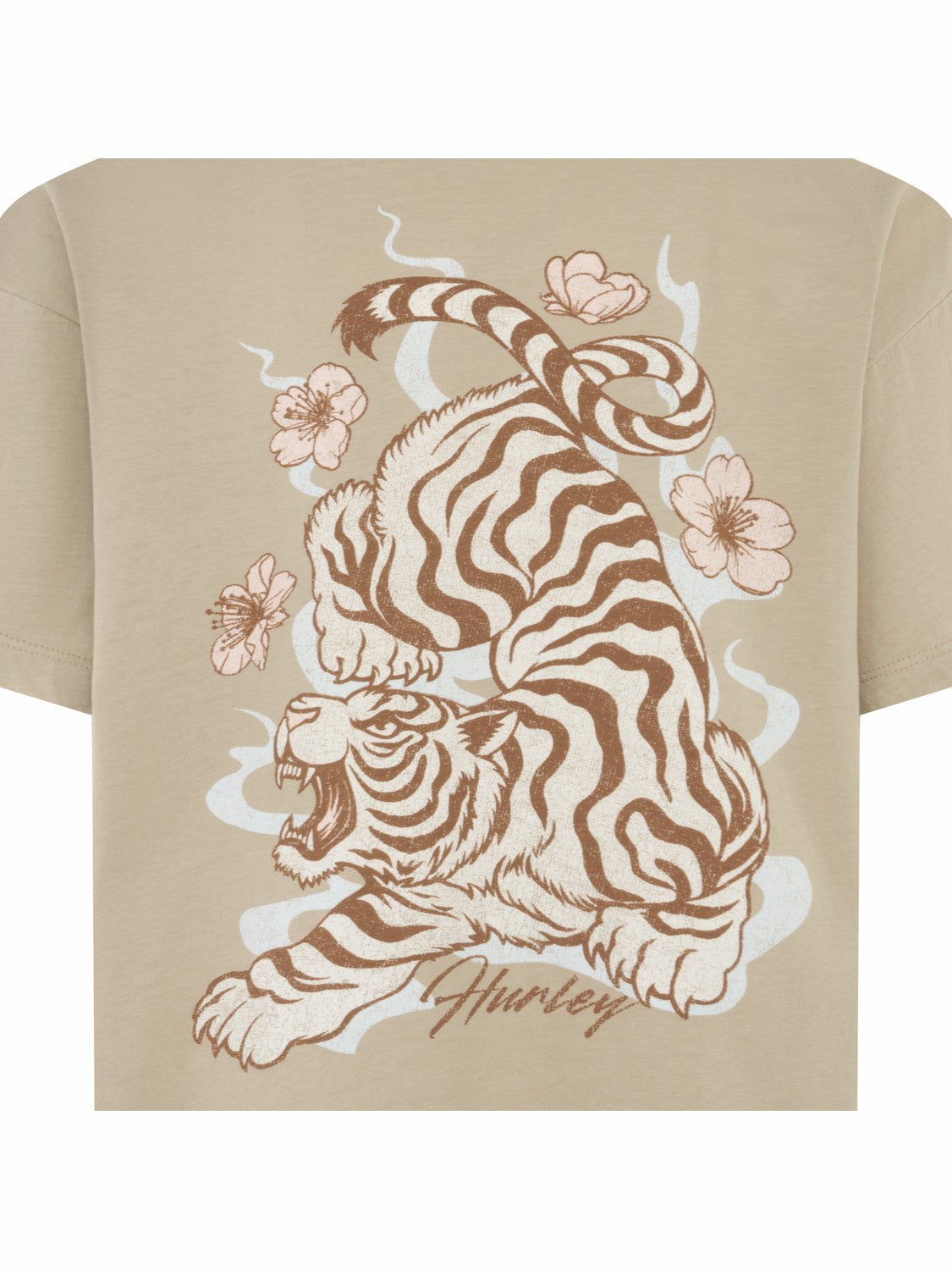 Hurley | Girls' Oversized Graphic T-Shirt - Playa Sand