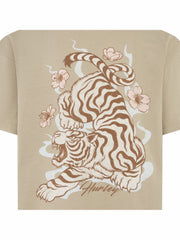 Hurley | Girls' Oversized Graphic T-Shirt - Playa Sand