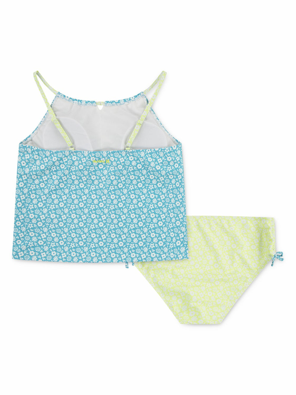 Hurley On Sale | Girls' 2 Piece Tankini Swim Set - Turquoise Waves / Cool Matcha