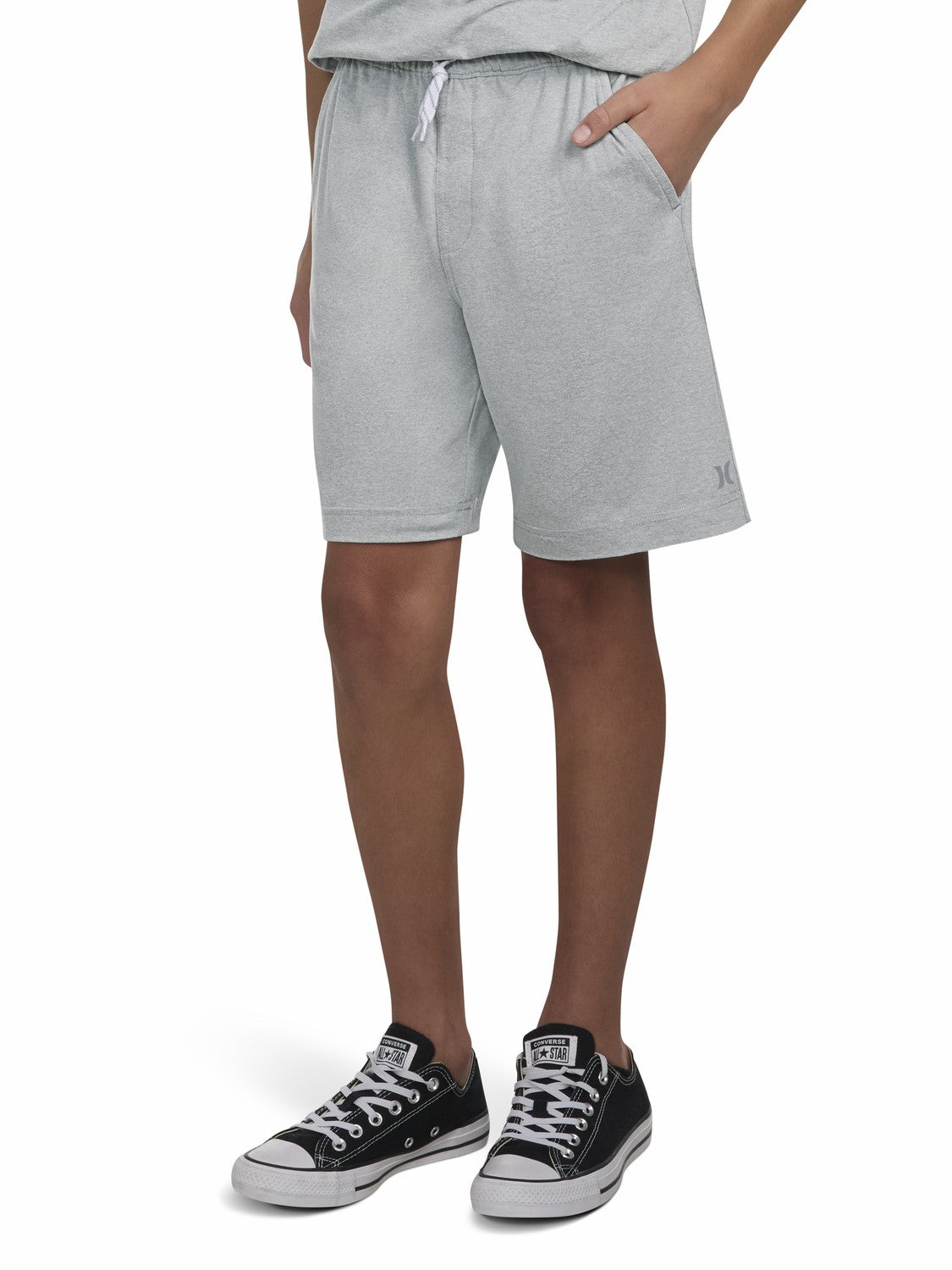 Hurley | Boys' H2O-Dri Sunset Knit Short - Dark Grey Heather