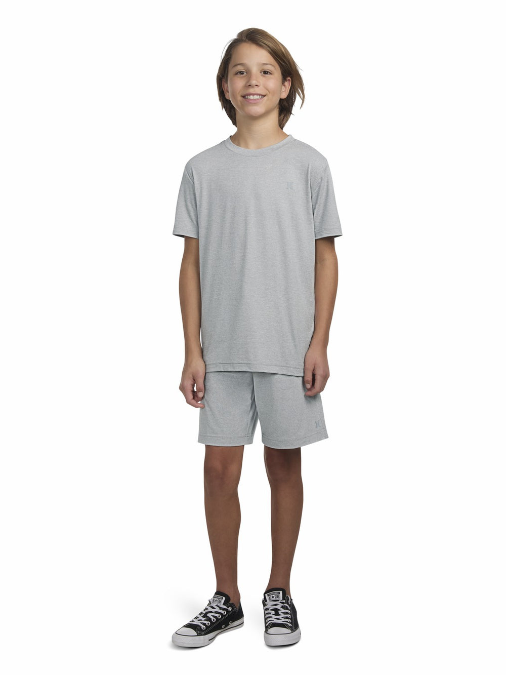 Hurley | Boys' H2O-Dri Sunset Knit Short - Dark Grey Heather