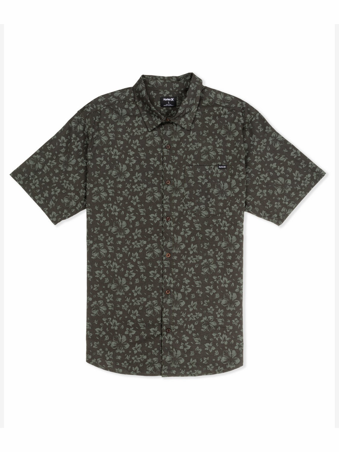 Hurley Discount | Lido Stretch Short Sleeve - Cargo