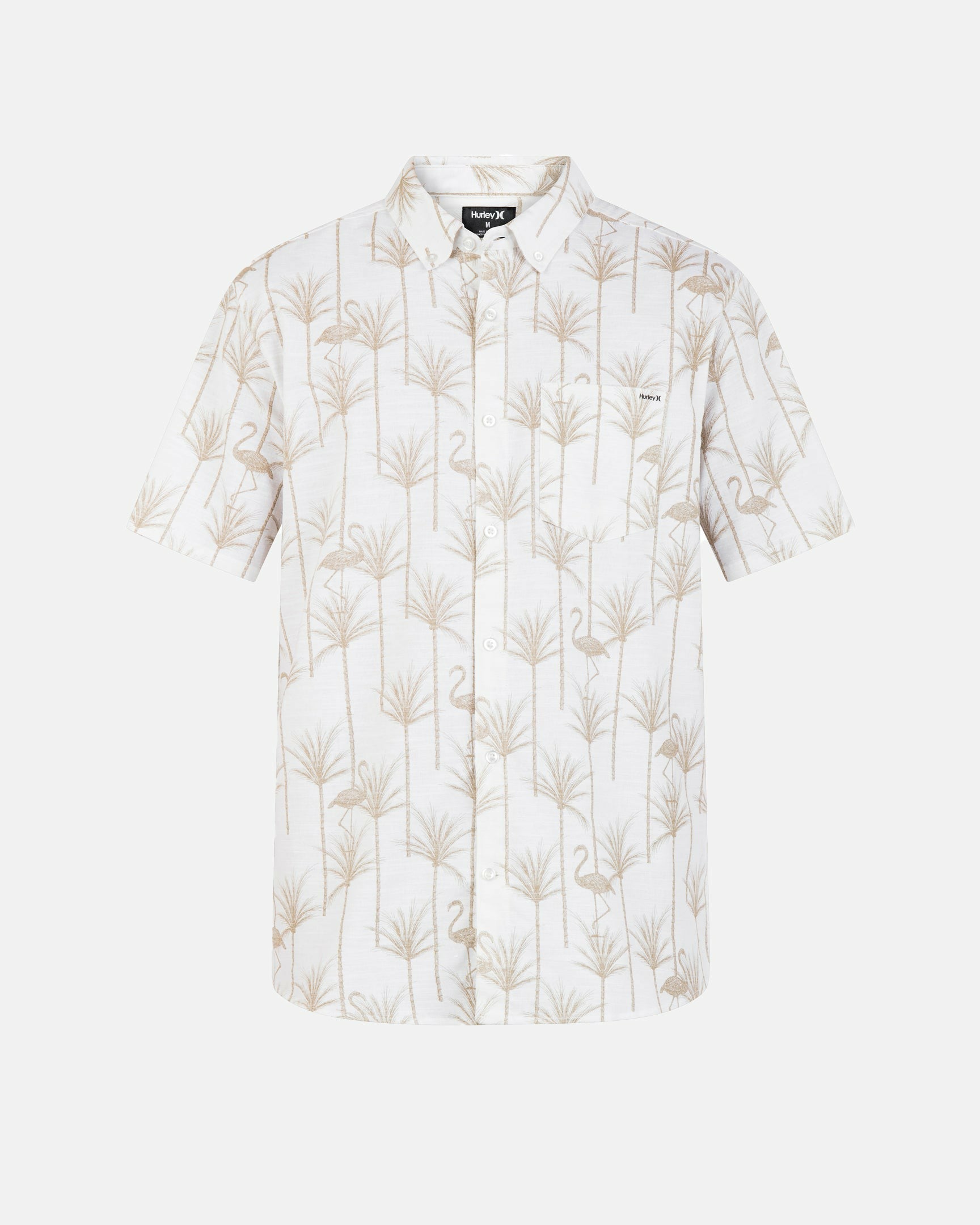Hurley On Sale | One And Only Stretch Short Sleeve Shirt - Bone