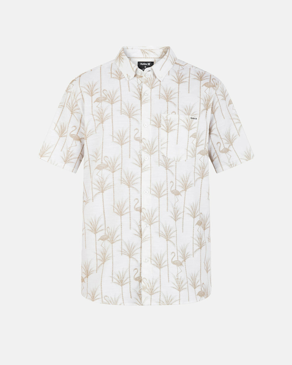Hurley On Sale | One And Only Stretch Short Sleeve Shirt - Bone