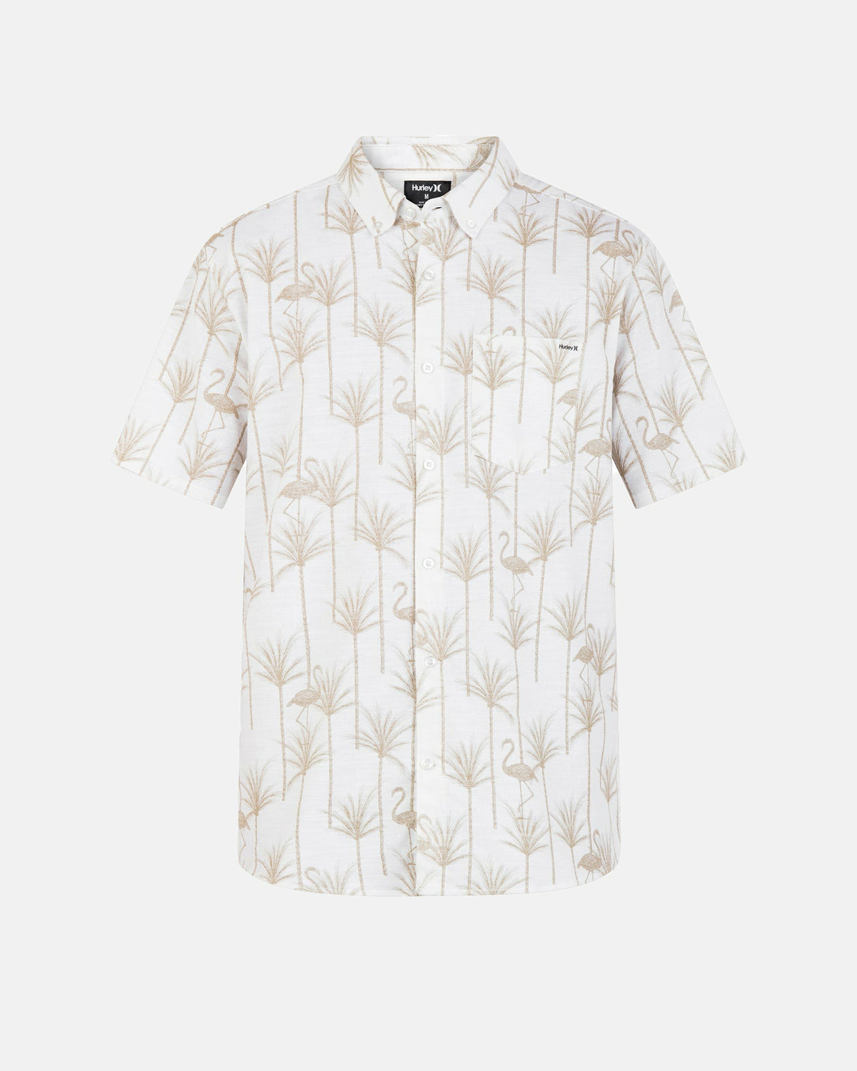 Hurley On Sale | One And Only Stretch Short Sleeve Shirt - Bone