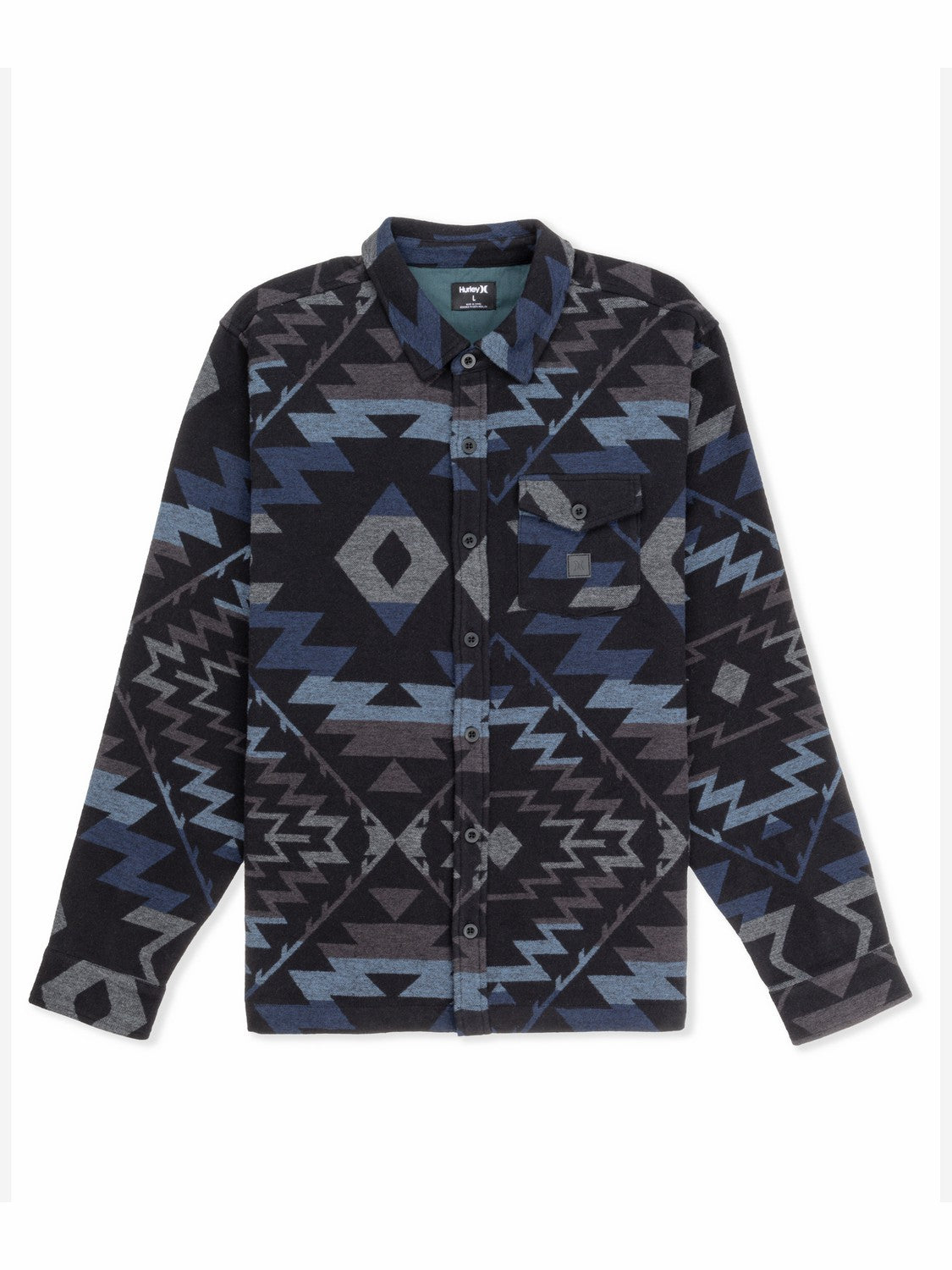 Hurley Onsale | Santa Cruz Jacquard Long Sleeve - Black
