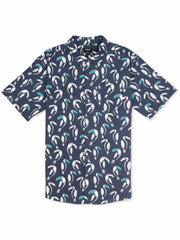 Hurley Discount | One & Only Lido Stretch Short Sleeve Shirt - GREY