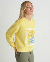 Hurley Discount | Living Peace Boxy Crew - Dandelion