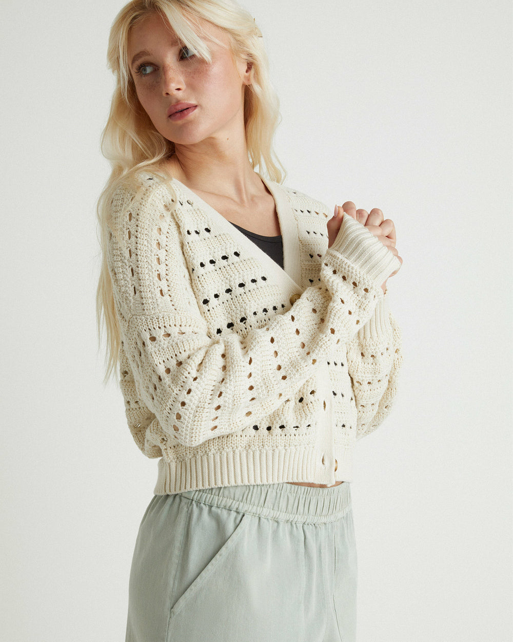 Hurley On Sale | Charming Cardigan - Off White