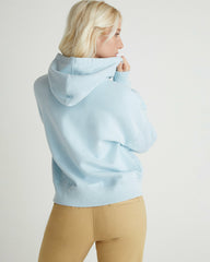 Hurley Discount | Coastline Crop Zip Hoodie - Skyway