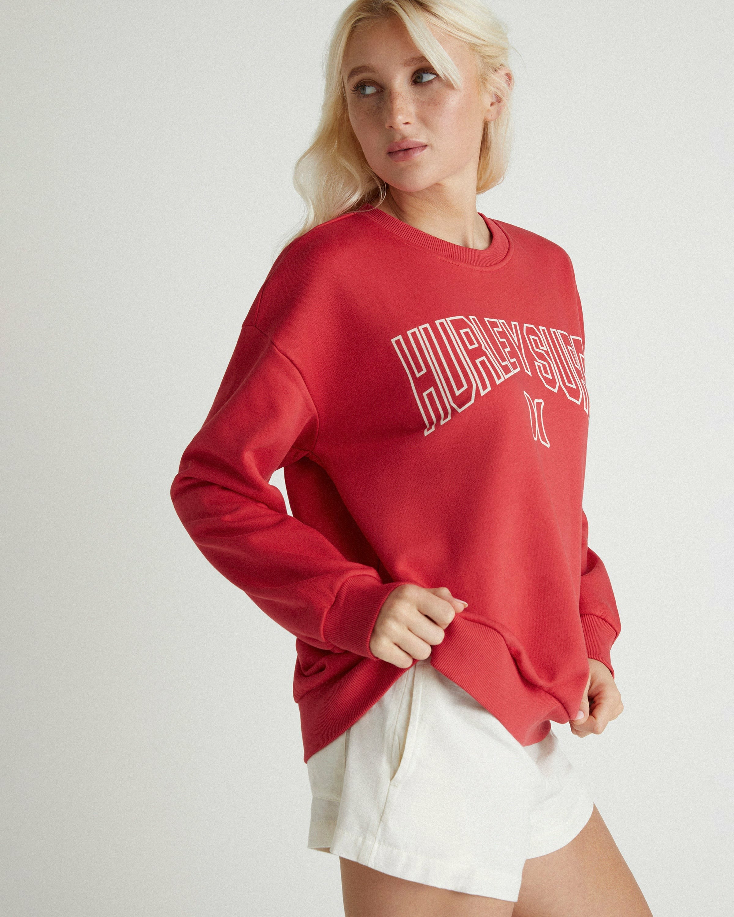 Hurley On Sale | Collegiate Crew - Rococco Red