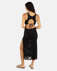 Hurley Onsale | Ulu Leaf Midi Skirt - Black