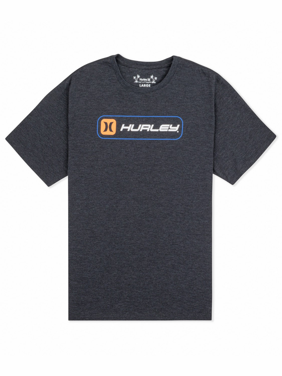 Hurley | Inlined Slub Short Sleeve - Black Heather
