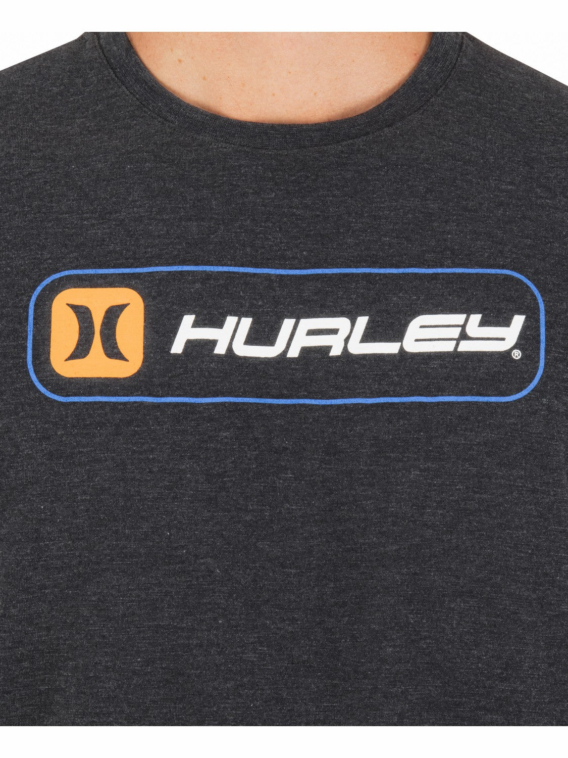 Hurley | Inlined Slub Short Sleeve - Black Heather