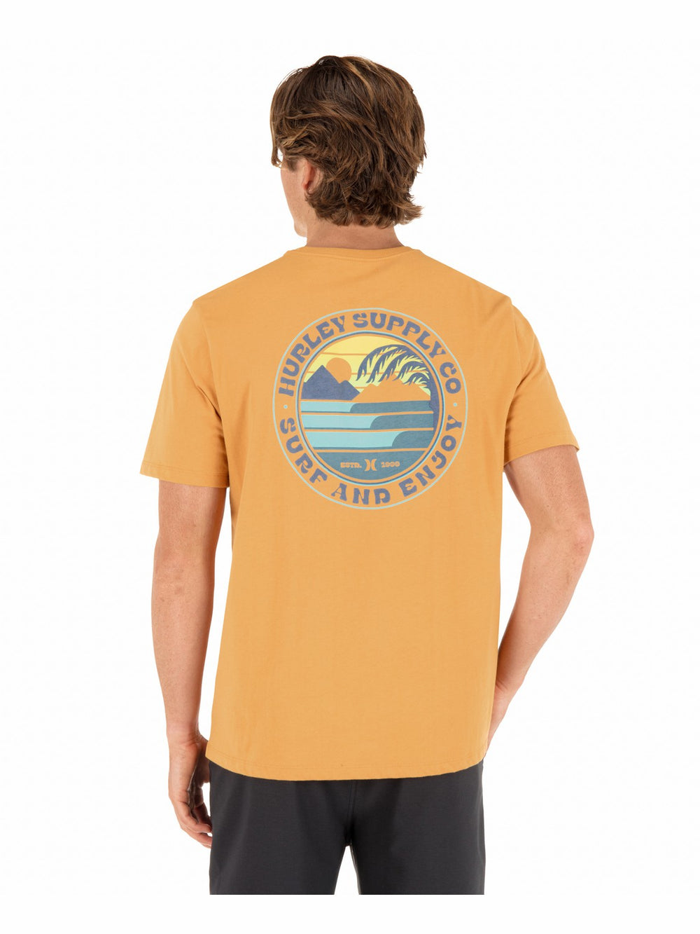 Hurley Discount | Lefts Short Sleeve - Citrus Blaze