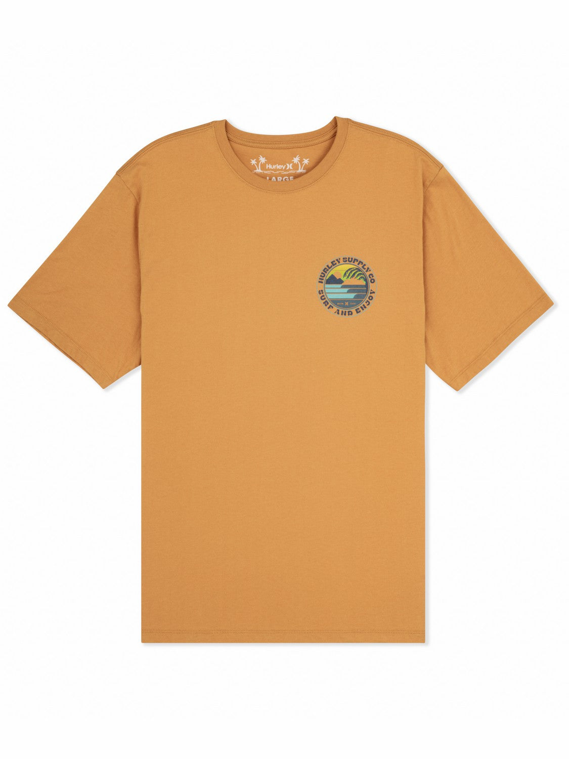 Hurley Discount | Lefts Short Sleeve - Citrus Blaze