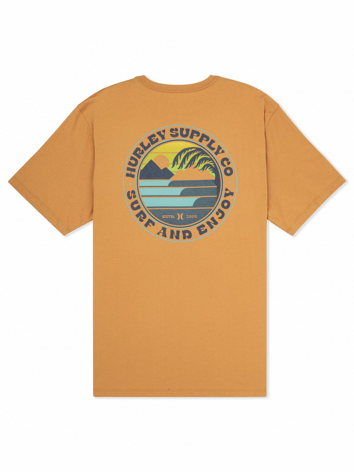 Hurley Discount | Lefts Short Sleeve - Citrus Blaze
