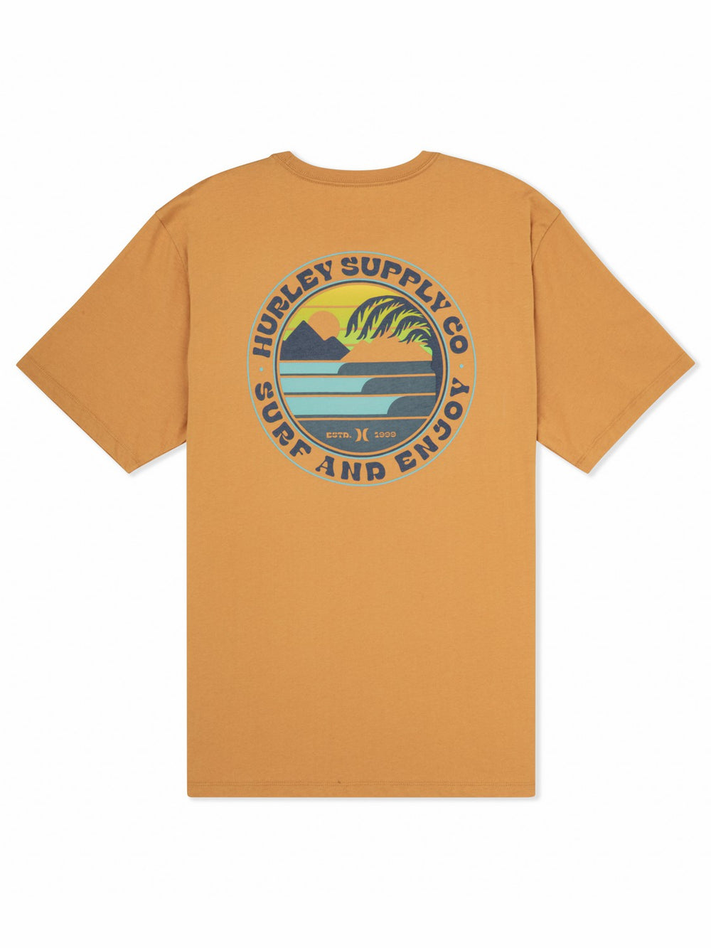 Hurley Discount | Lefts Short Sleeve - Citrus Blaze