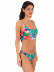 Hurley | Pacific Night Crop Top - Tropical Geo