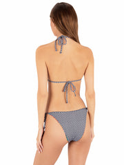 Hurley Onsale | Reversible Pacific Night V Front Tie Side Cheeky Bottom - Tropical Geo